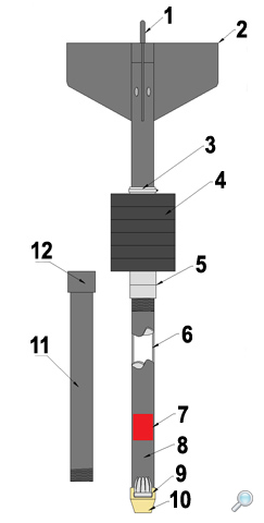 Piston sediment corer