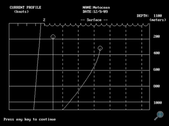 Example computer generated mooring graph