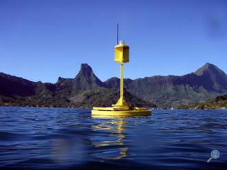 MSI G-400 surface buoy deployed in Tahiti