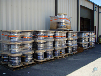 Wire rope product shipments at our Cataumet, MA facility